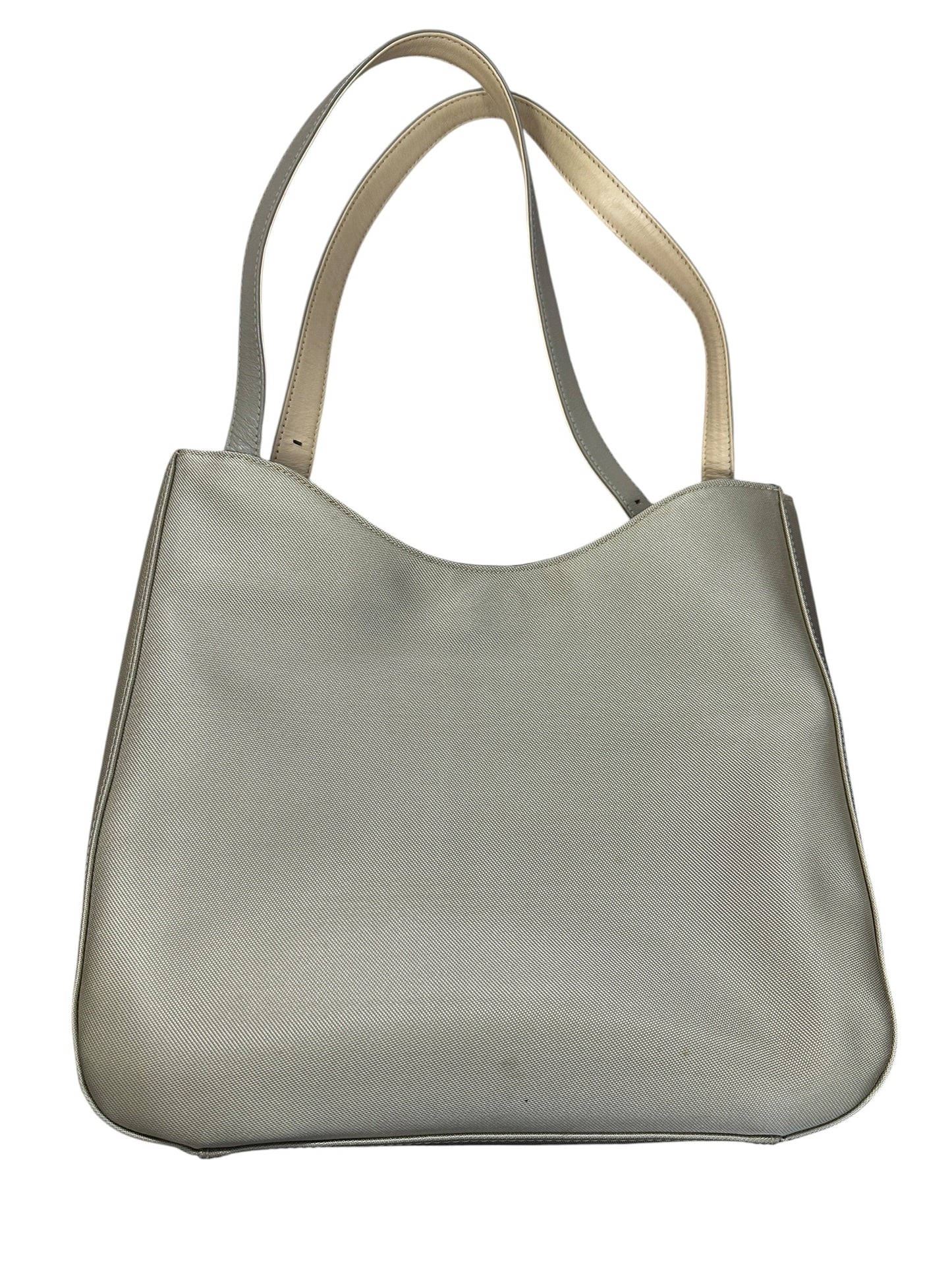 GIVENCHY Coated Canvas 4G Logo Tote Handbag Beige Silver Hardware | Authentic Pre-Owned Luxury