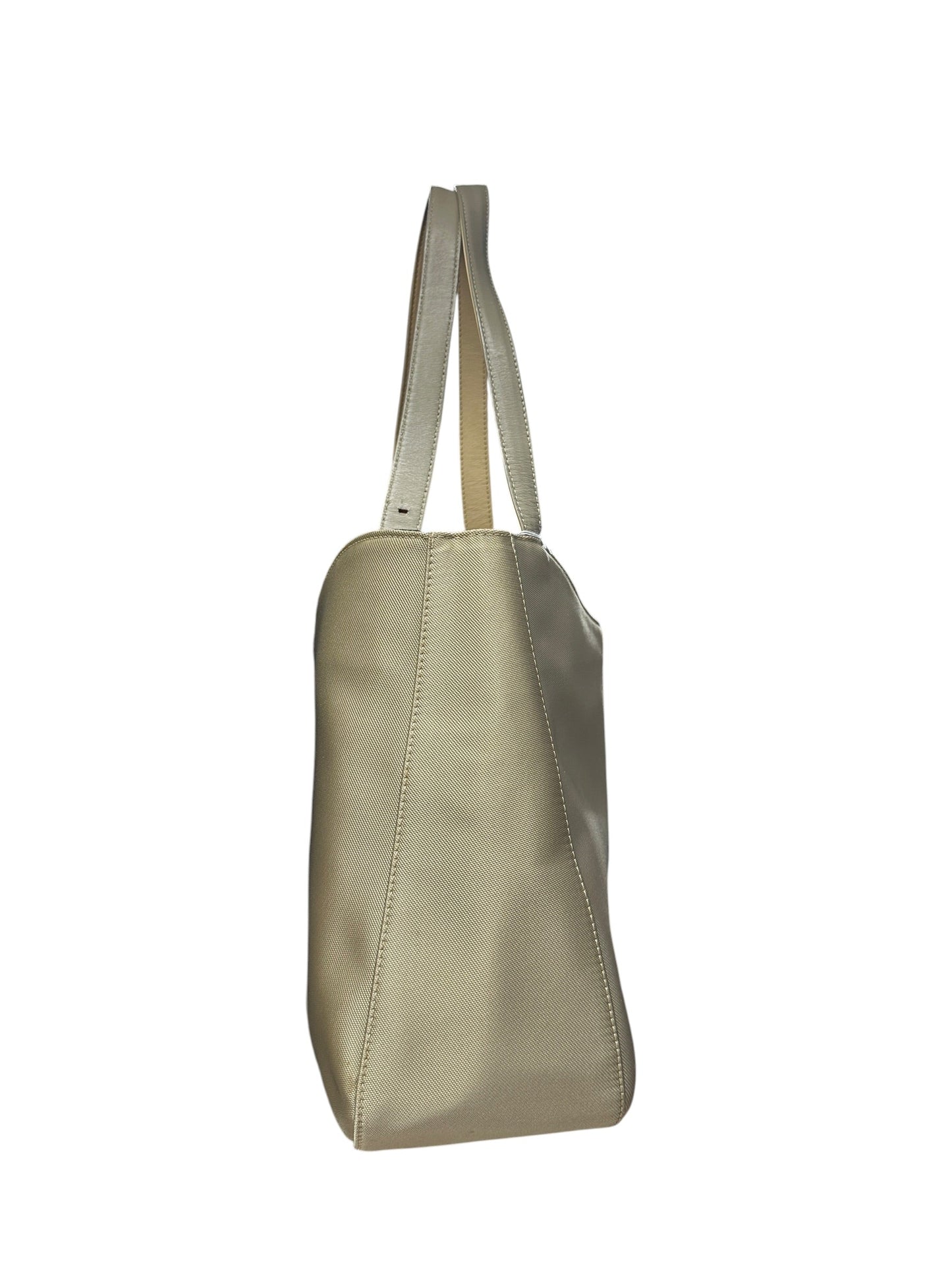 GIVENCHY Coated Canvas 4G Logo Tote Handbag Beige Silver Hardware | Authentic Pre-Owned Luxury