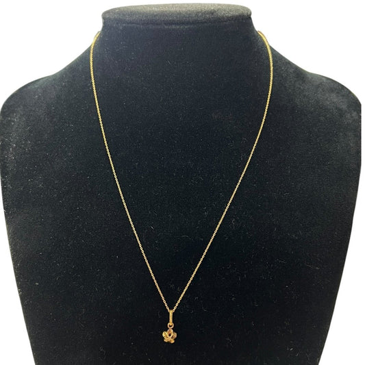 UNBRANDED Accessory 18K Yellow Gold necklace Gold, Multicolor Yellow Gold-tone Hardware | Authentic Pre-Owned Luxury