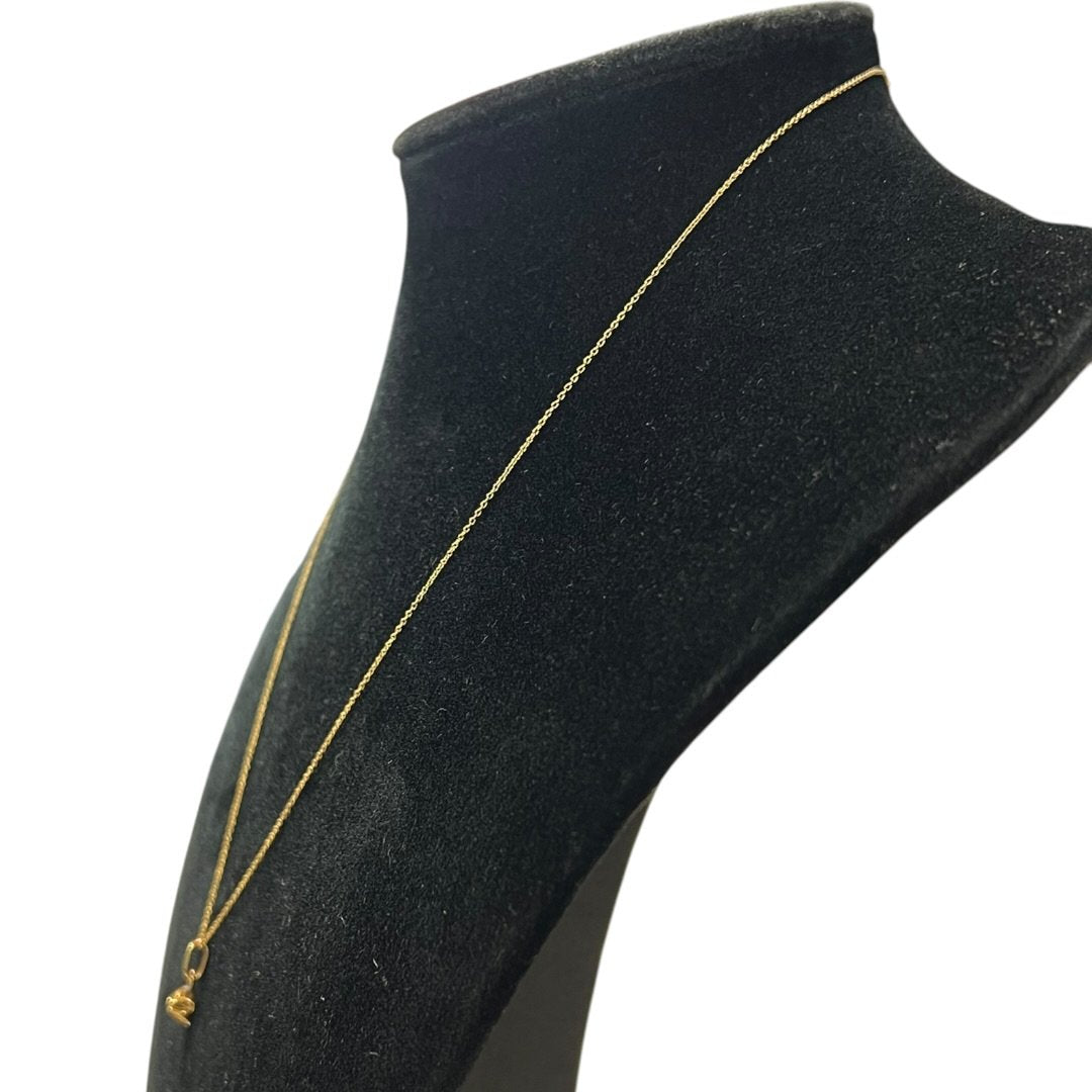 18K Yellow Gold necklace Gold, Multicolor Yellow Gold-tone Hardware | Authentic Pre-Owned Luxury