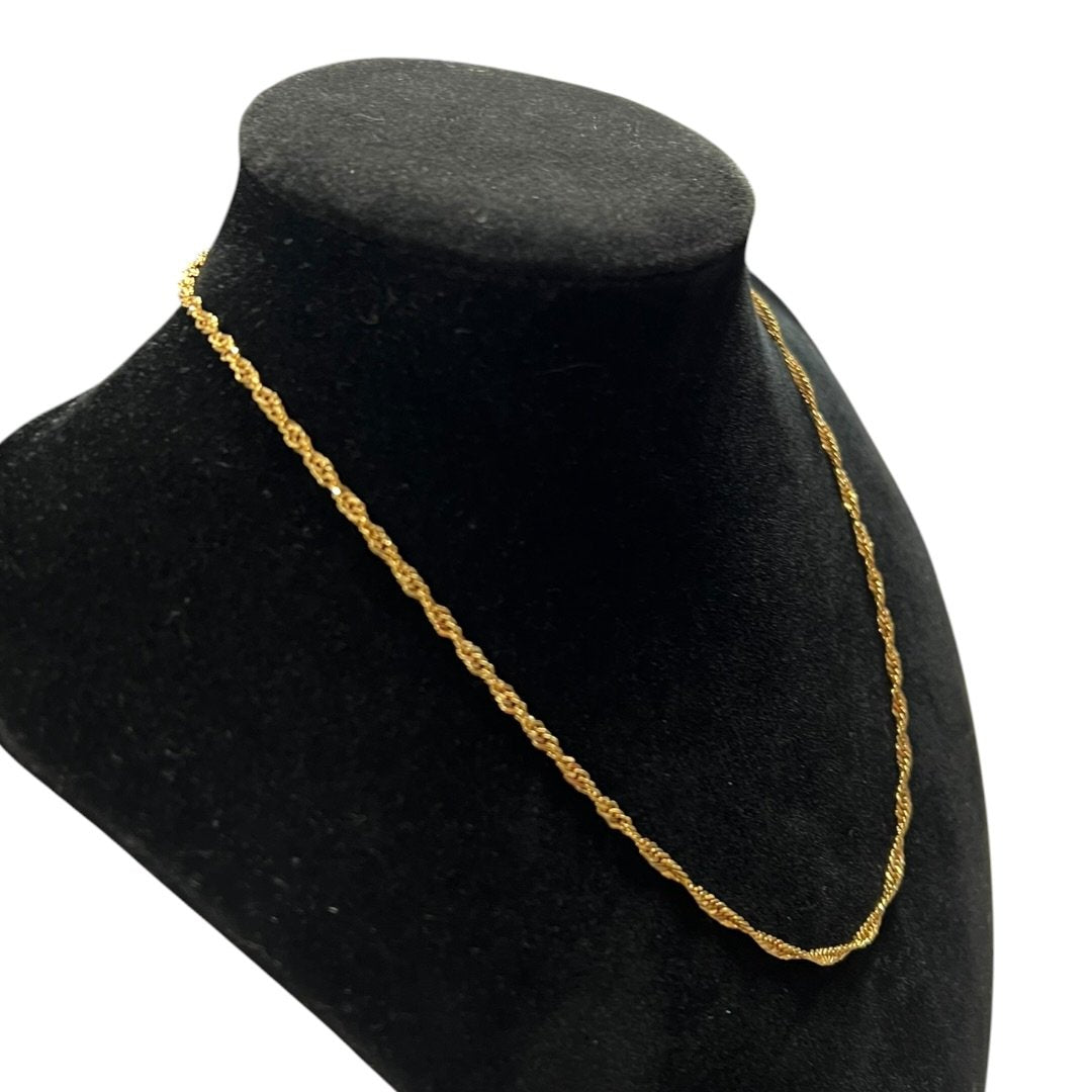 18K Gold necklace Gold Gold Hardware | Authentic Pre-Owned Luxury
