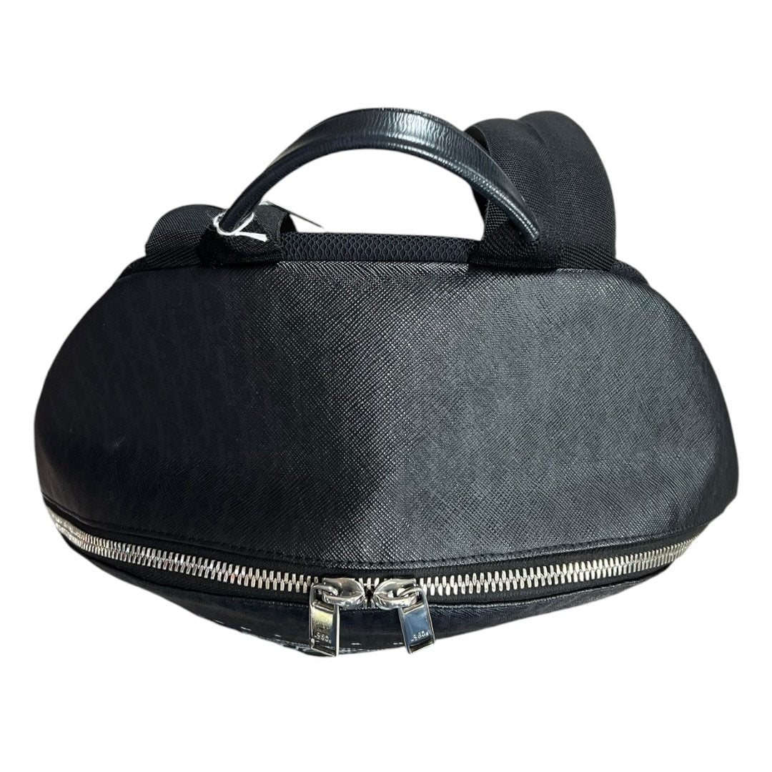 DIOR Oblique Technical Fabric Backpack Backpack Black Silver Hardware | Authentic Pre-Owned Luxury