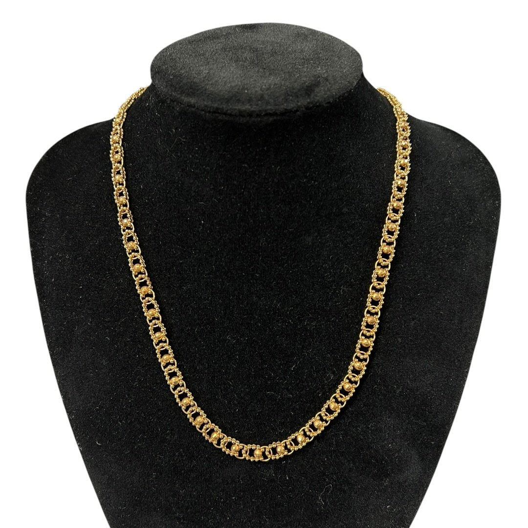 UNBRANDED Accessory K18 16.71g Necklace Gold Gold Hardware | Authentic Pre-Owned Luxury