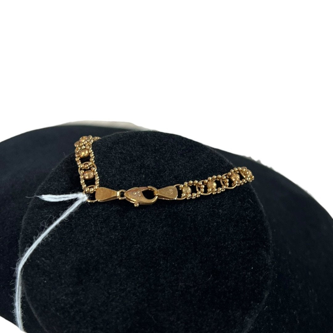 K18 7.81g Gold-tone Bracelet Gold Gold-tone Hardware | Authentic Pre-Owned Luxury
