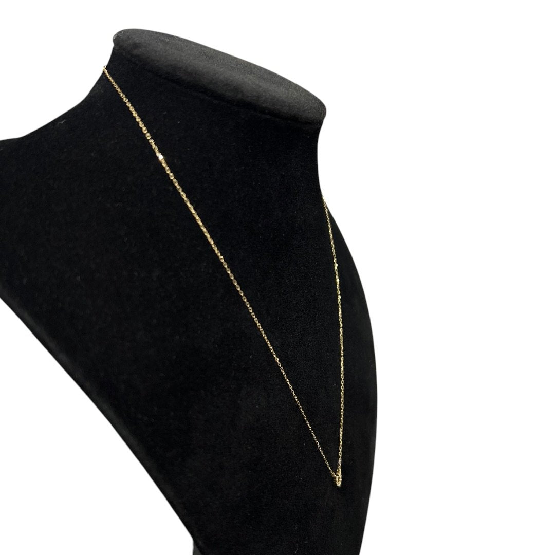 TSUTSUMI K10 Gold, Diamond Horseshoe Diamond Necklace Gold Gold Hardware | Authentic Pre-Owned Luxury