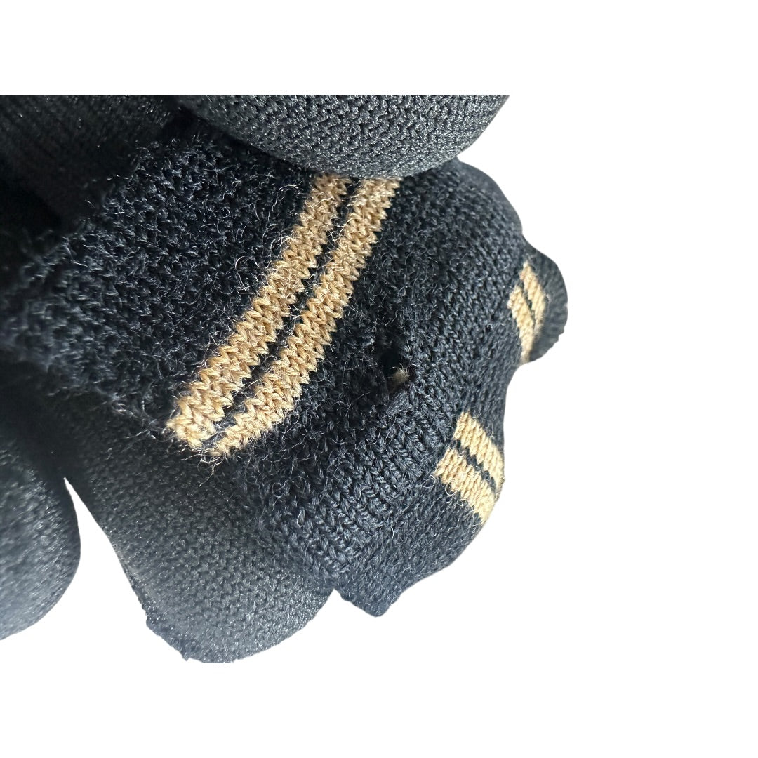 FENDI Zucca Knit Cardigan Black Beige | Authentic Pre-Owned Luxury