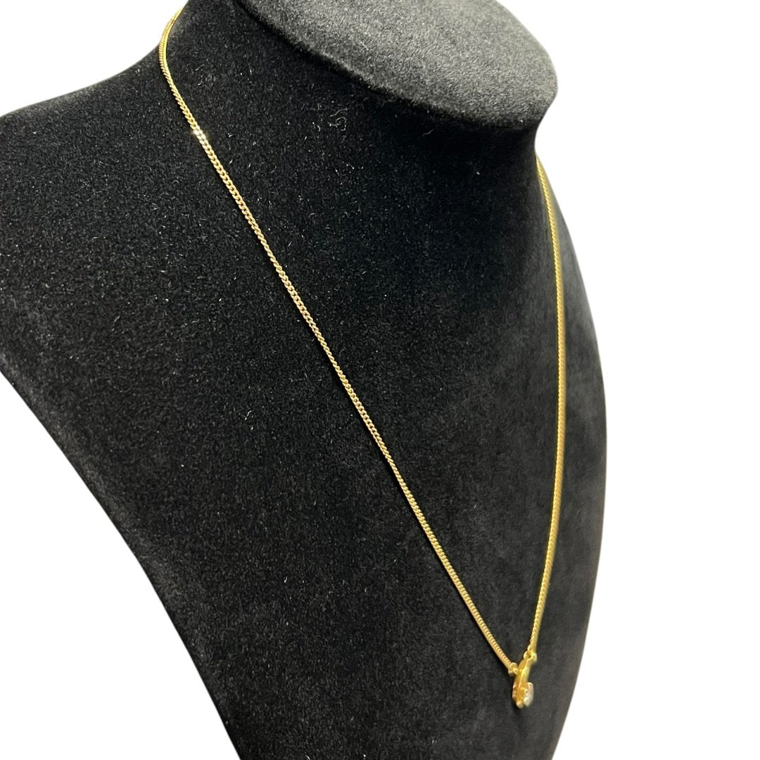 18K Gold Necklace Gold Gold Hardware | Authentic Pre-Owned Luxury