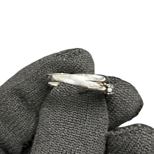 UNBRANDED Accessory Platinum, Aquamarine Ring Silver, Light Blue Silver Hardware | Authentic Pre-Owned Luxury