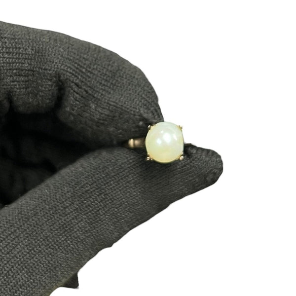 UNBRANDED Accessory 18K Gold, Pearl Ring Yellow Gold, White Yellow Gold | Authentic Pre-Owned Luxury