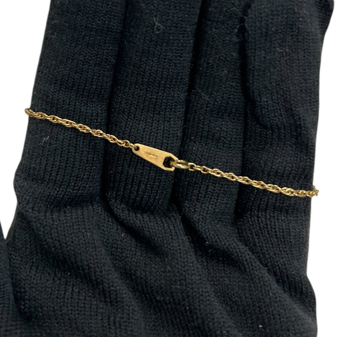 YVES SAINT LAURENT K18 Gold YSL Logo Chain Bracelet Gold Gold Hardware | Authentic Pre-Owned Luxury