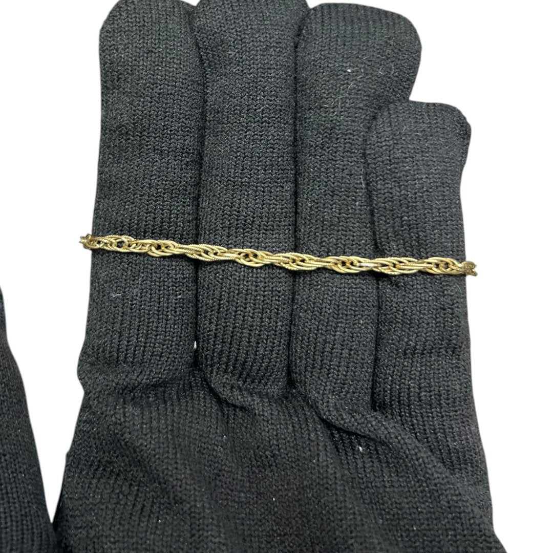 Gold Bracelet Gold Gold-tone Clasp | Authentic Pre-Owned Luxury