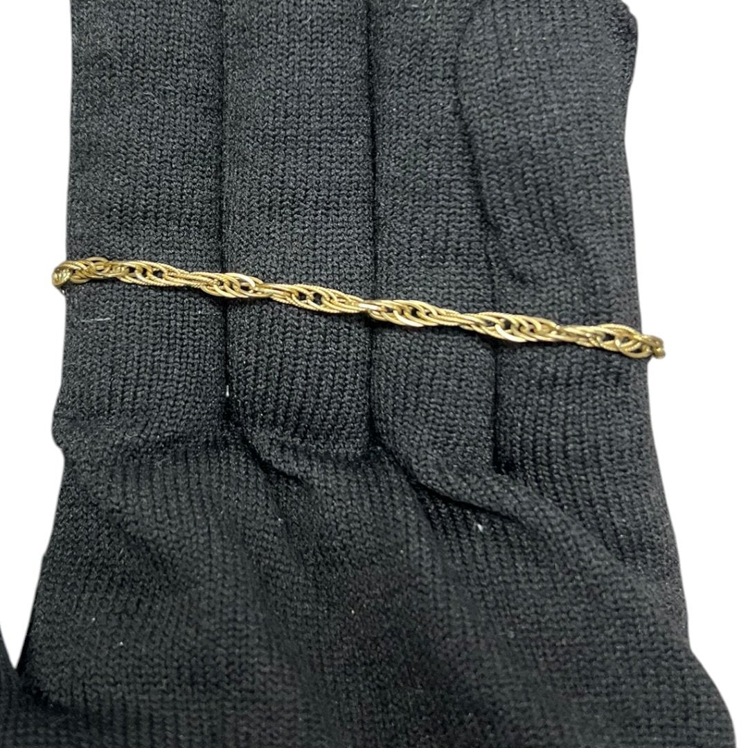 Gold Bracelet Gold Gold-tone Clasp | Authentic Pre-Owned Luxury