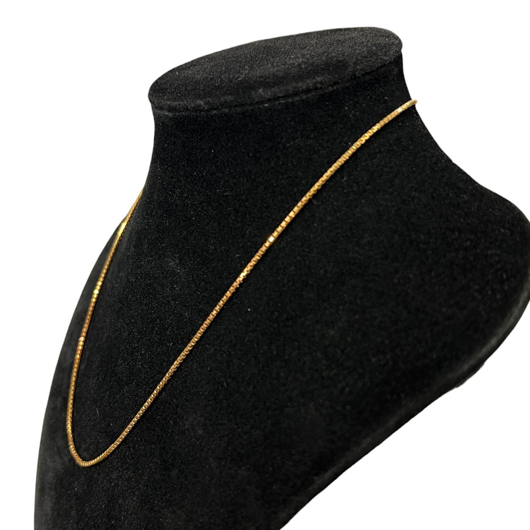 K18 Gold Necklace Gold Gold-tone Metal | Authentic Pre-Owned Luxury