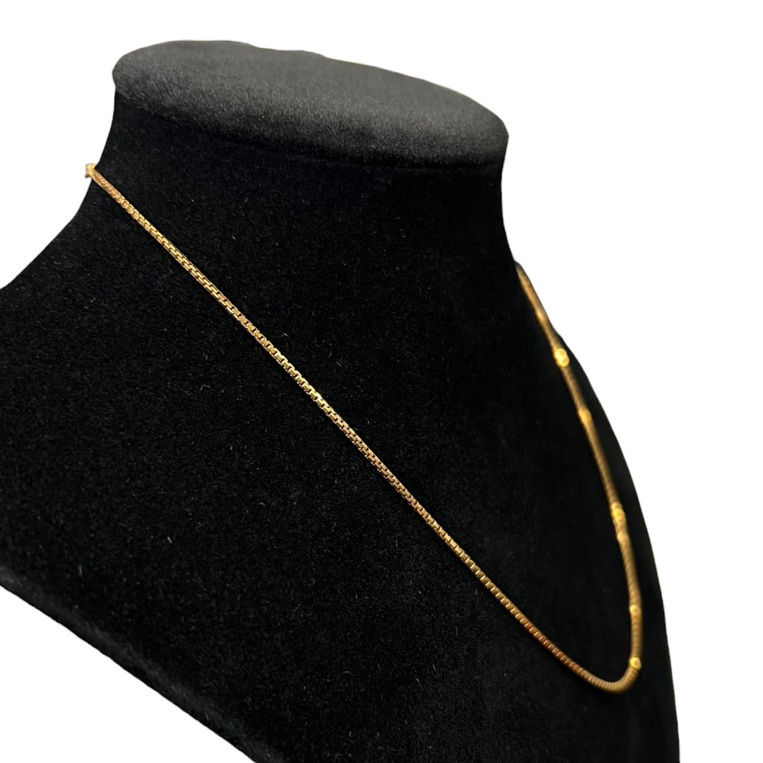 K18 Gold Necklace Gold Gold-tone Metal | Authentic Pre-Owned Luxury