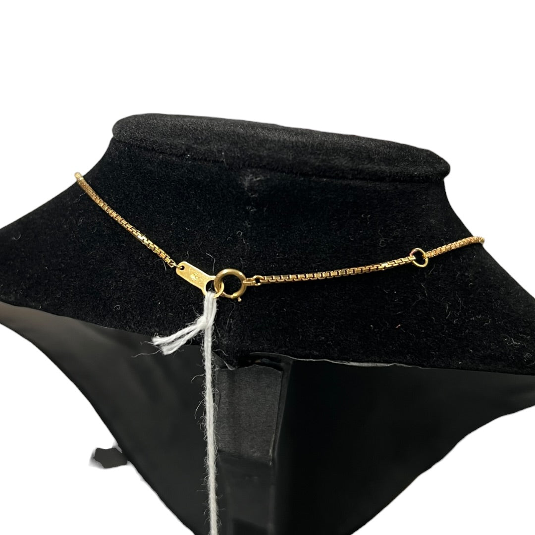 K18 Gold Necklace Gold Gold-tone Metal | Authentic Pre-Owned Luxury