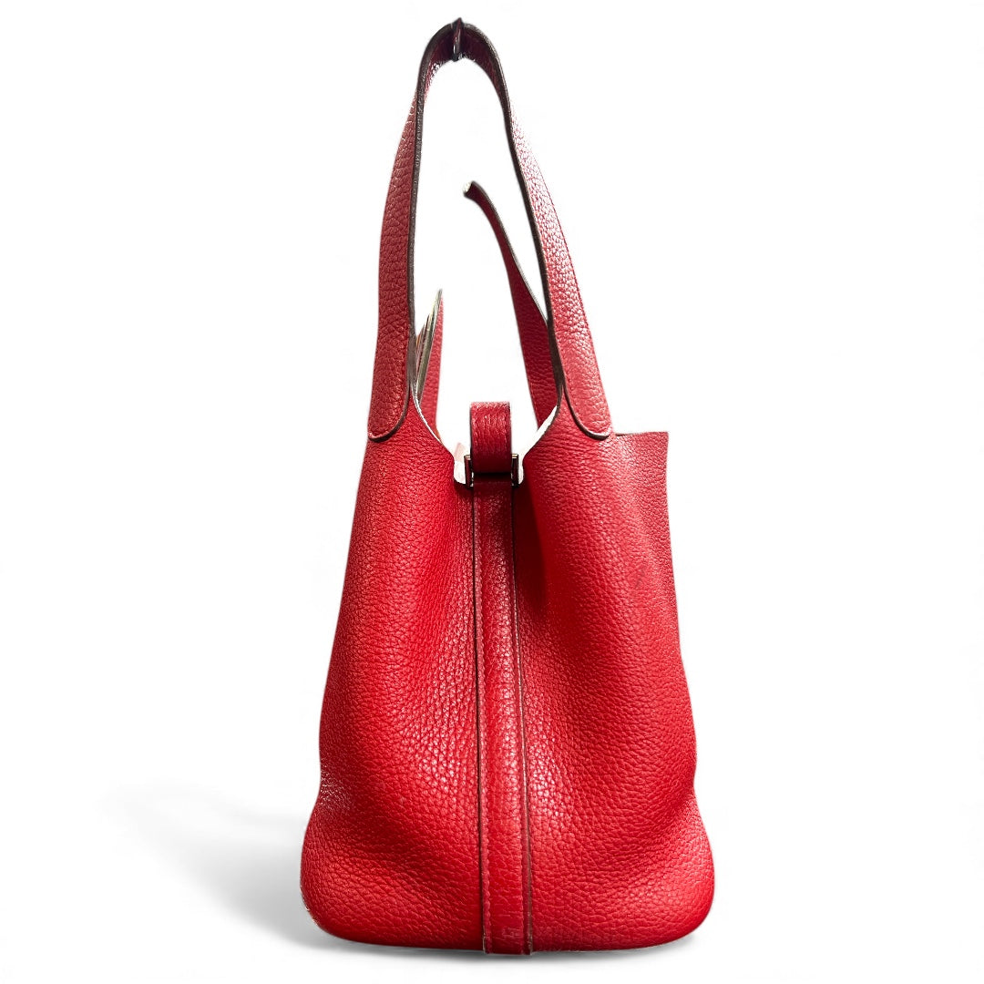 HERMES Picotin Lock PM Trianon Satin | Authentic Pre-Owned Luxury