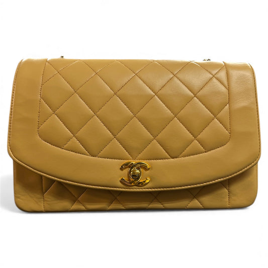 CHANEL Matelasse Diana Chain Shoulder Bag | Authentic Pre-Owned Luxury