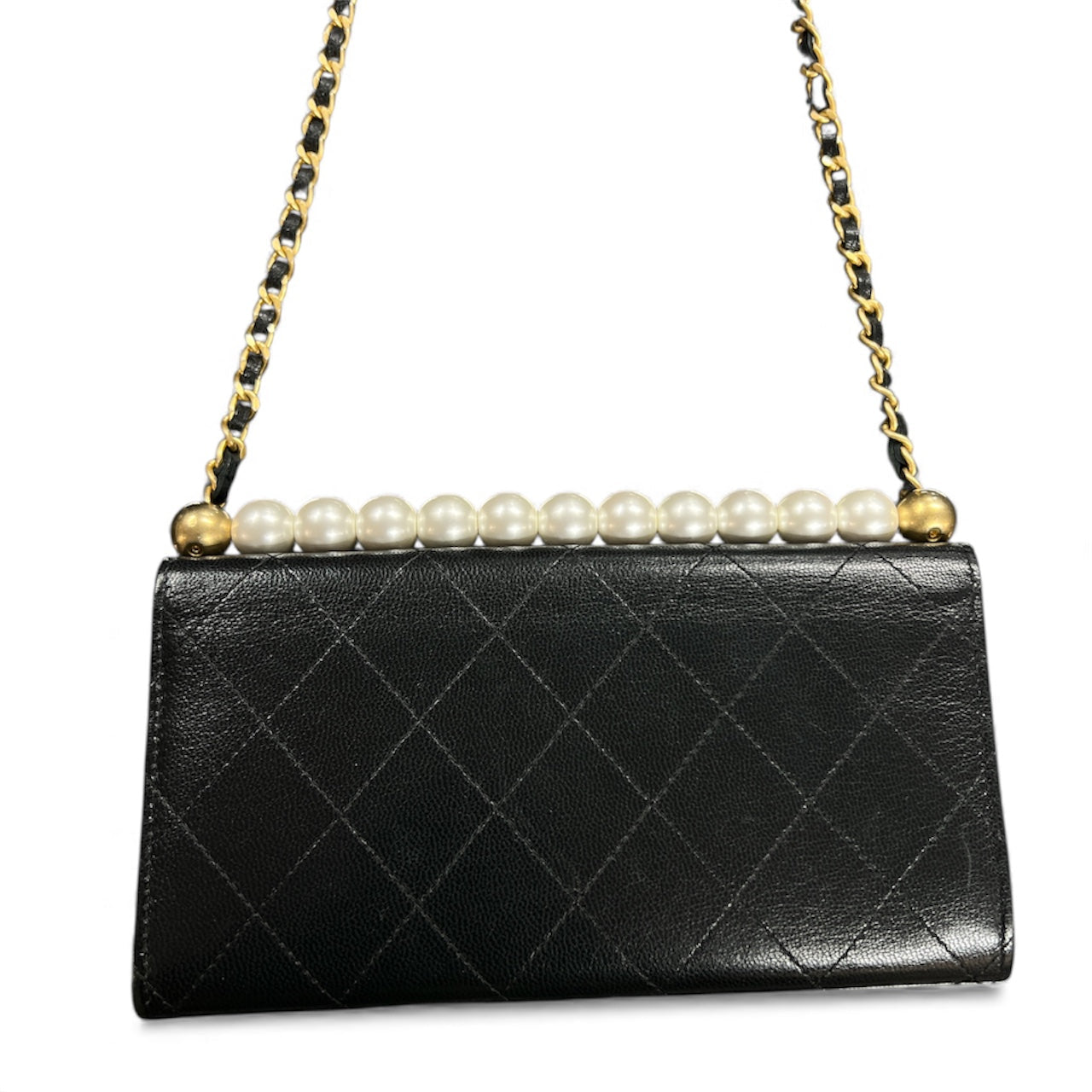 CHANEL Matelassé Chain Wallet Shoulder Bag | Authentic Pre-Owned Luxury