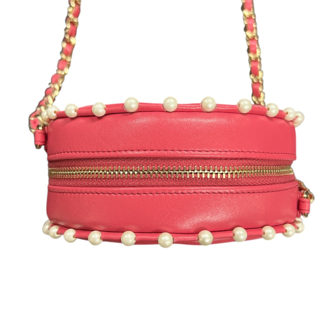 CHANEL Round Pearl Chain Shoulder Bag | Authentic Pre-Owned Luxury
