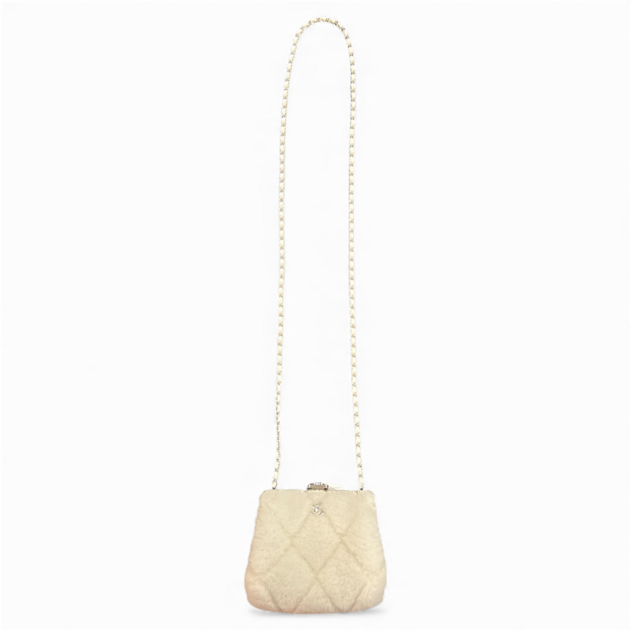 CHANEL Fur Mini Shoulder Pouch | Authentic Pre-Owned Luxury