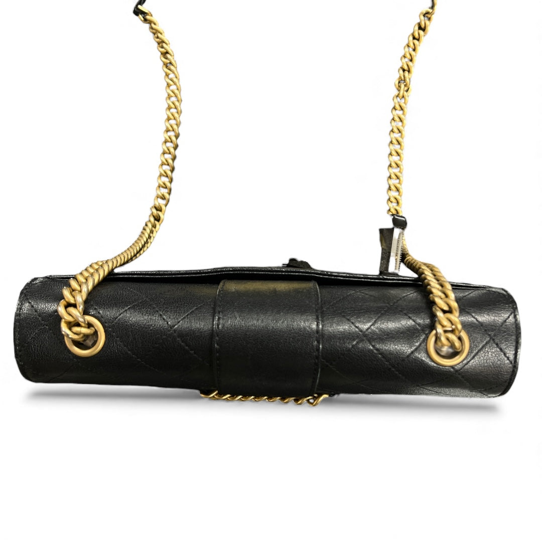 CHANEL Black Leather Chain Shoulder Bag | Authentic Pre-Owned Luxury