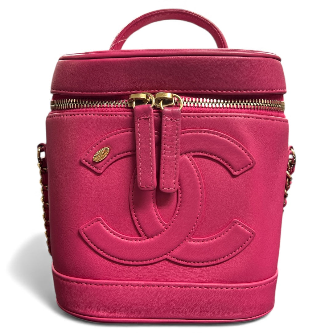 CHANEL Pink Vanity 2-Way Chain Shoulder Bag | Authentic Pre-Owned Luxury