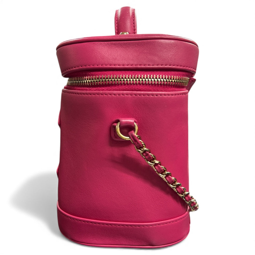 CHANEL Pink Vanity 2-Way Chain Shoulder Bag | Authentic Pre-Owned Luxury