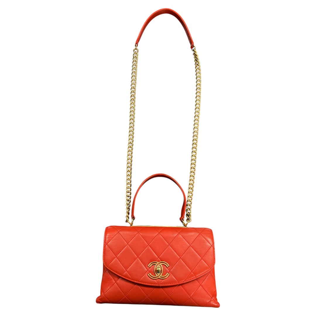 CHANEL Matelassé Lambskin 2-Way | Authentic Pre-Owned Luxury