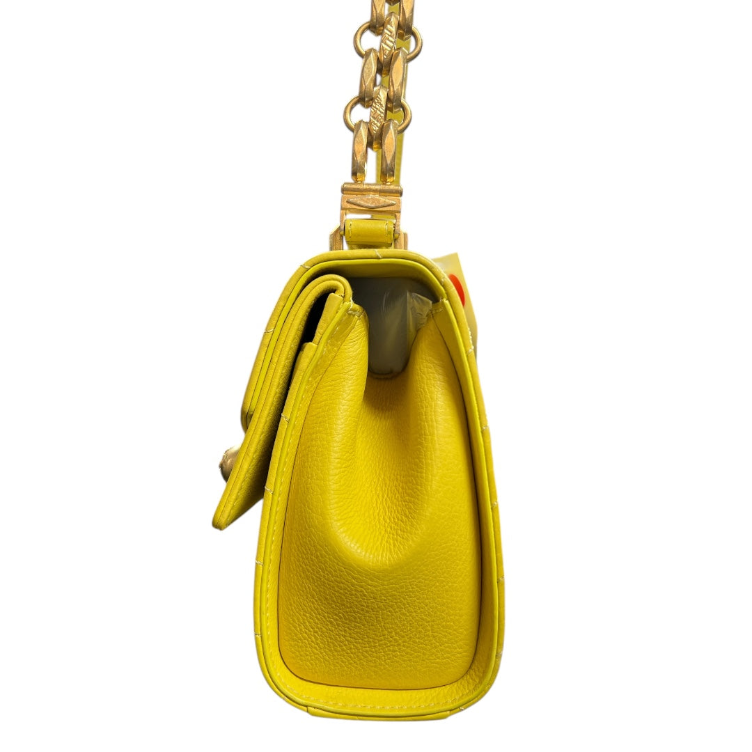 CHANEL Yellow Calfskin Shoulder Bag | Authentic Pre-Owned Luxury