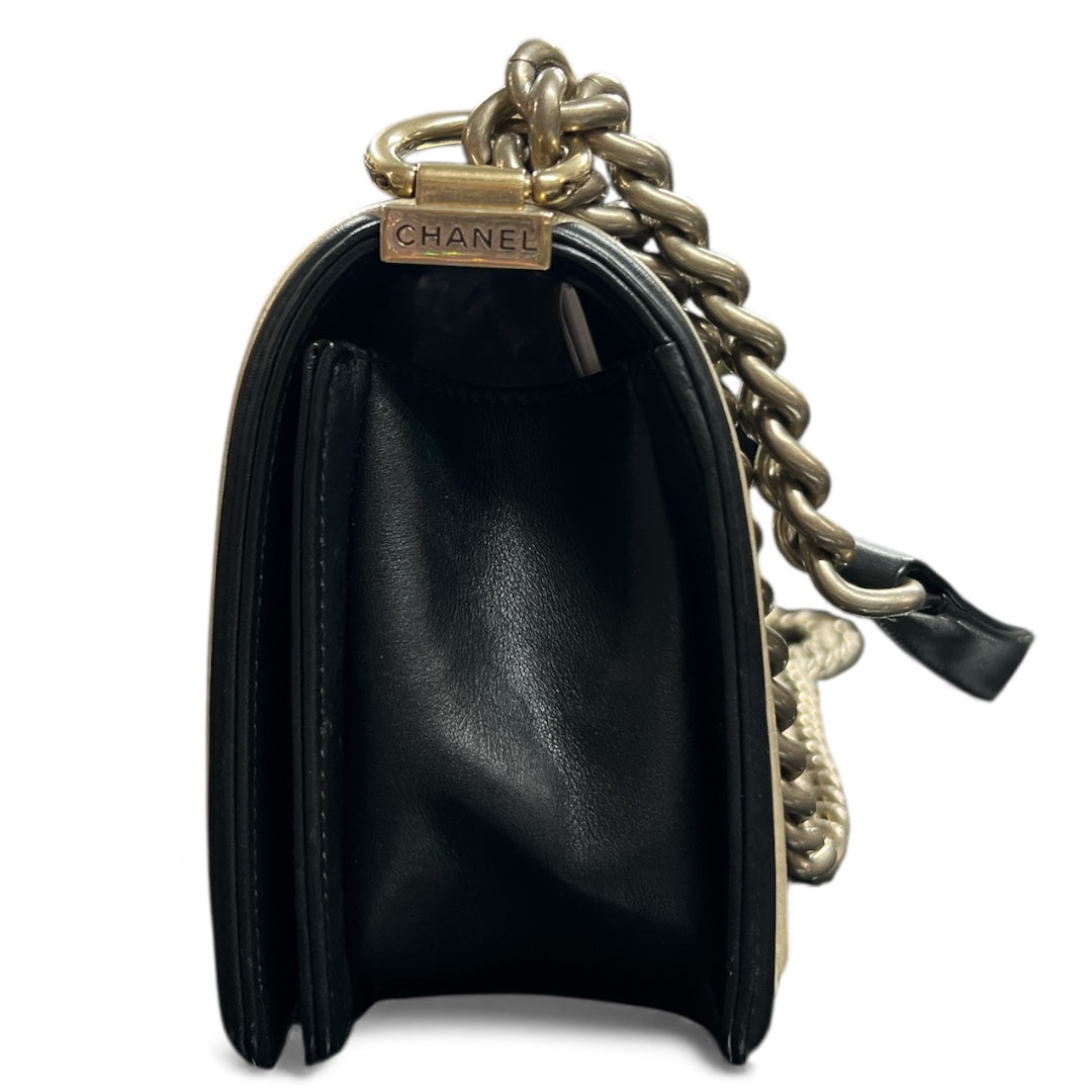 CHANEL Chain Shoulder Bag Black/Gold | Authentic Pre-Owned Luxury