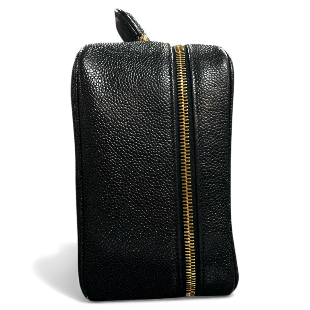 CHANEL Black Vanity 2-Way Shoulder Handbag | Authentic Pre-Owned Luxury