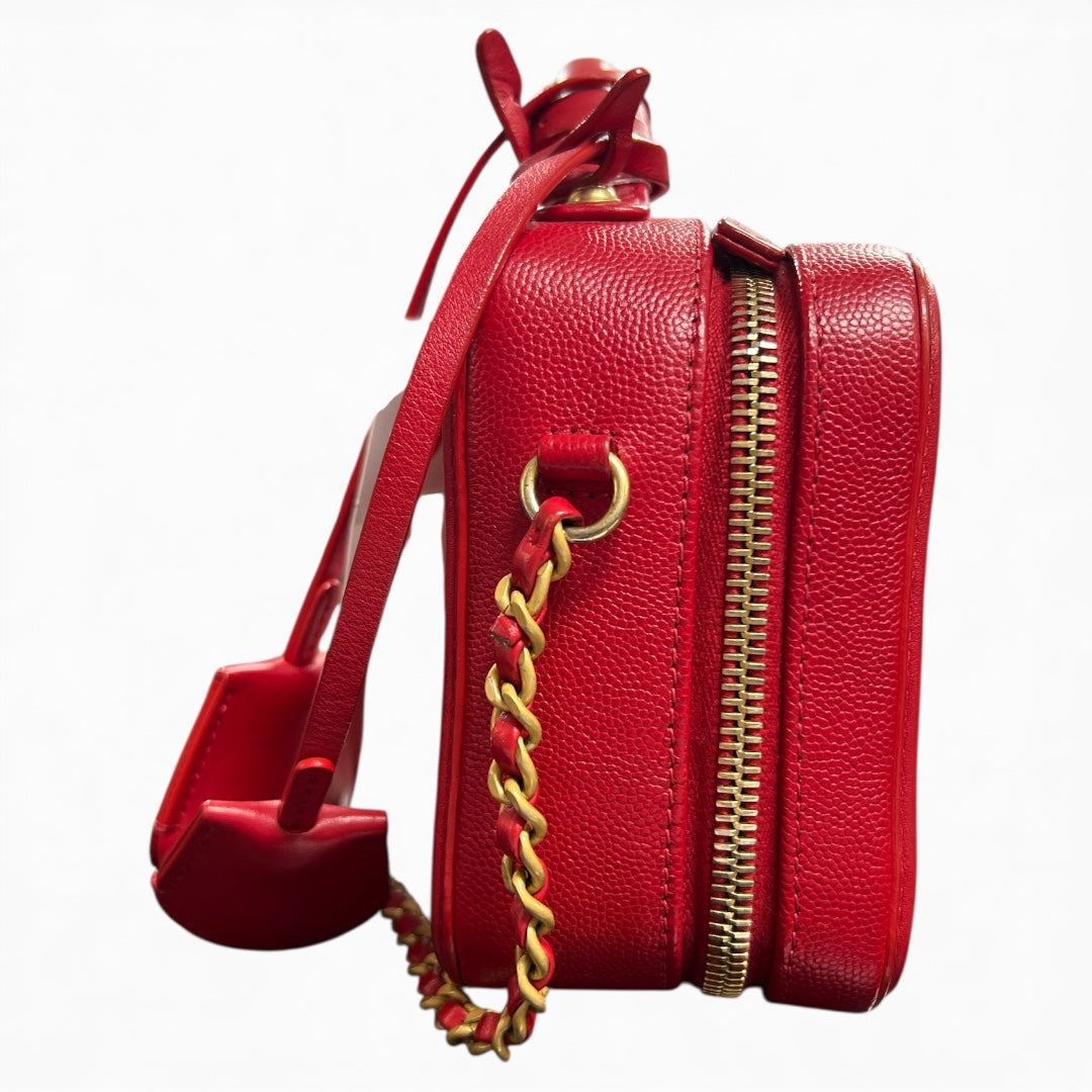 CHANEL Matelassé 2-Way Mini Vanity Bag | Authentic Pre-Owned Luxury