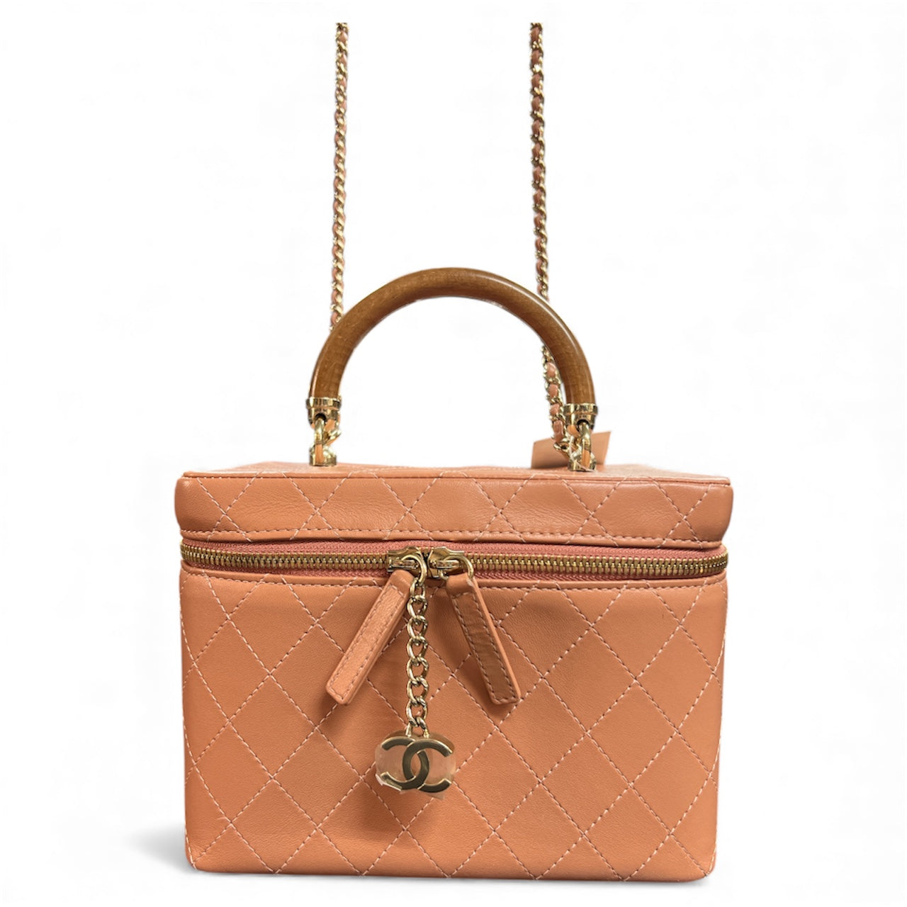 CHANEL Vanity 2-Way Bag Pink | Authentic Pre-Owned Luxury