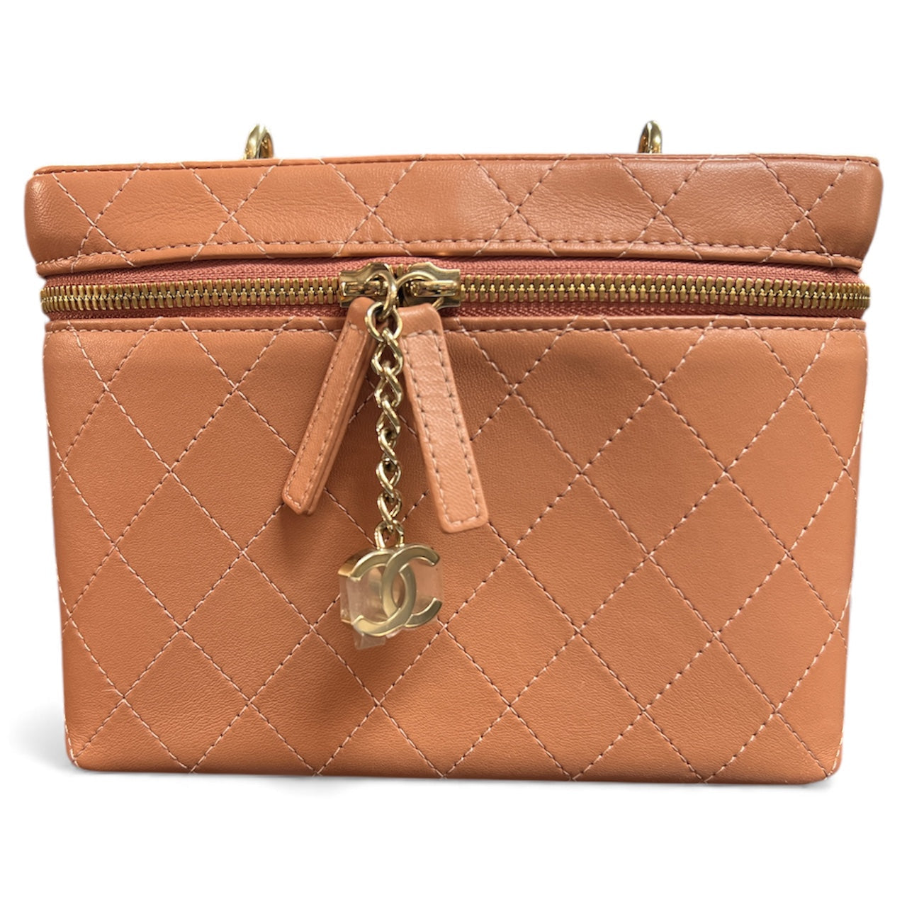 CHANEL Vanity 2-Way Bag Pink | Authentic Pre-Owned Luxury