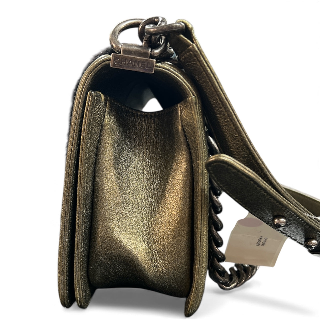 CHANEL Boy Chanel Gold Shoulder Bag | Authentic Pre-Owned Luxury