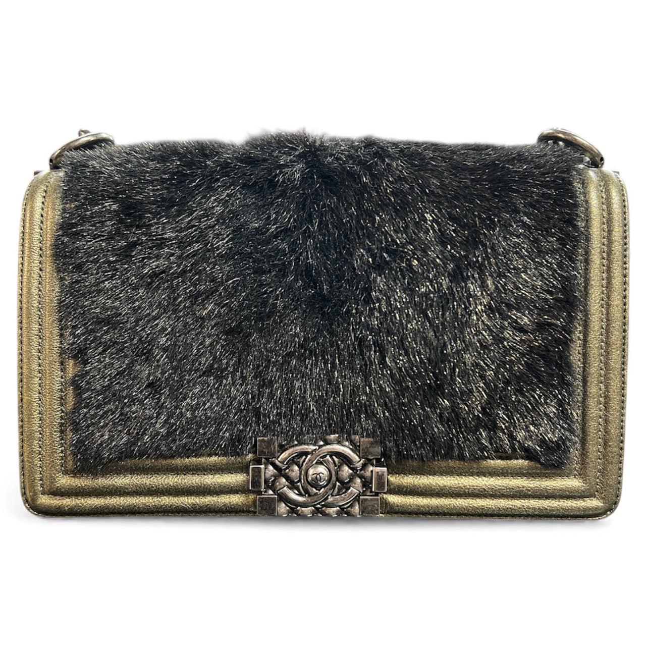 CHANEL Boy Chanel Gold Shoulder Bag | Authentic Pre-Owned Luxury