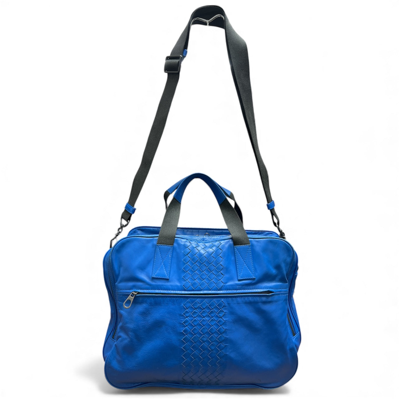 BOTTEGA VENETA Blue Leather Shoulder Bag | Authentic Pre-Owned Luxury