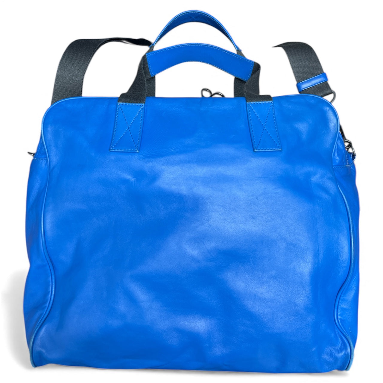 BOTTEGA VENETA Blue Leather Shoulder Bag | Authentic Pre-Owned Luxury