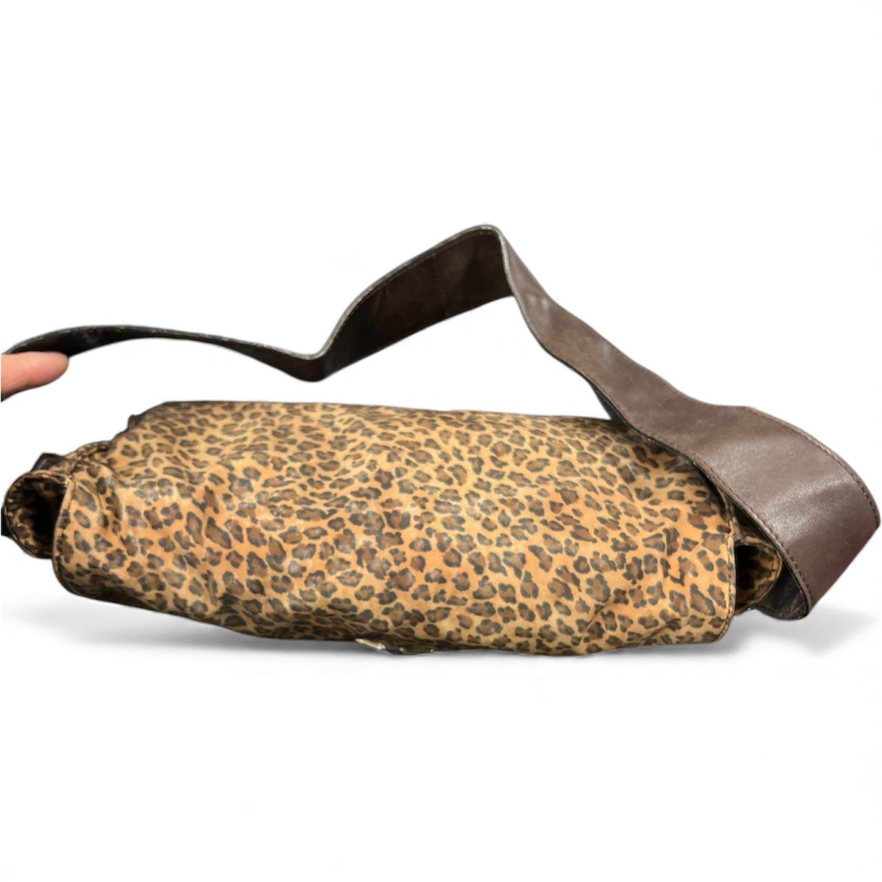 BOTTEGA VENETA Leopard Print Shoulder Bag | Authentic Pre-Owned Luxury