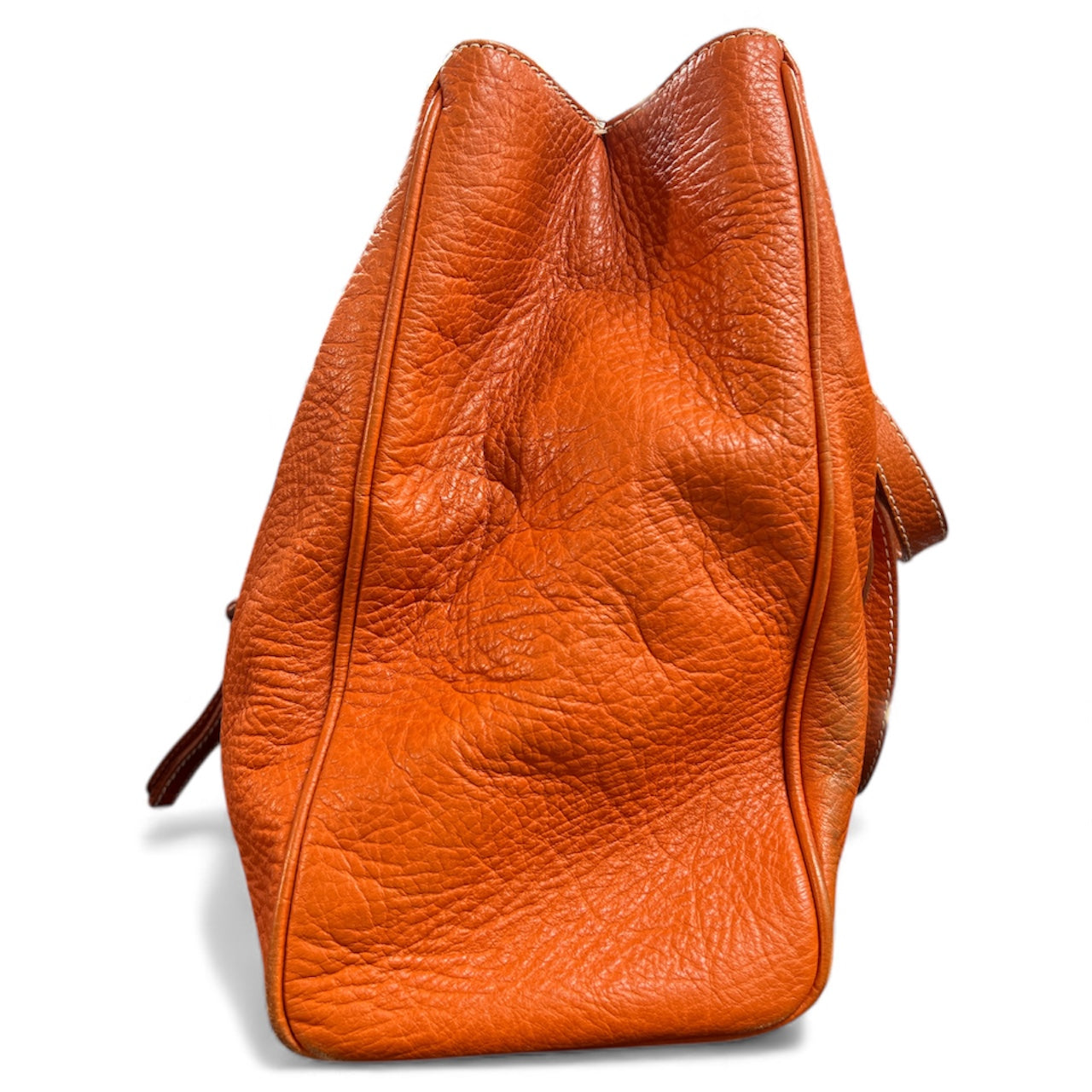 Dolce＆Gabbana Dolce & Gabbana Orange Leather Handbag | Authentic Pre-Owned Luxury