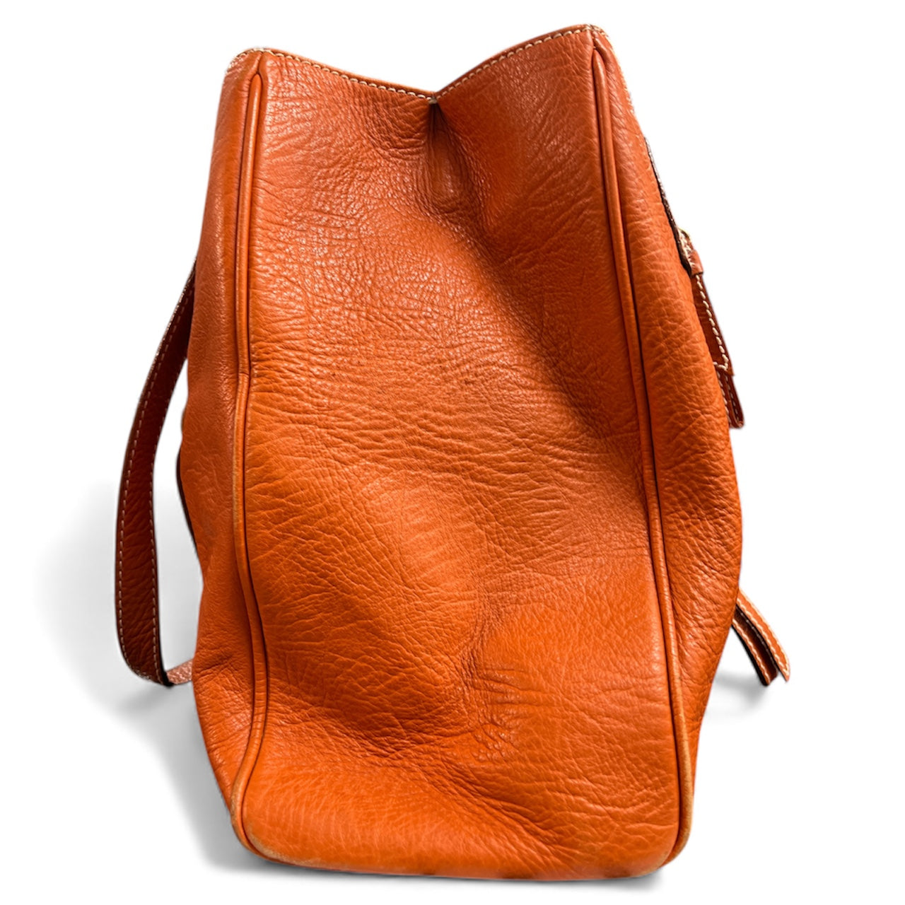 Dolce＆Gabbana Dolce & Gabbana Orange Leather Handbag | Authentic Pre-Owned Luxury