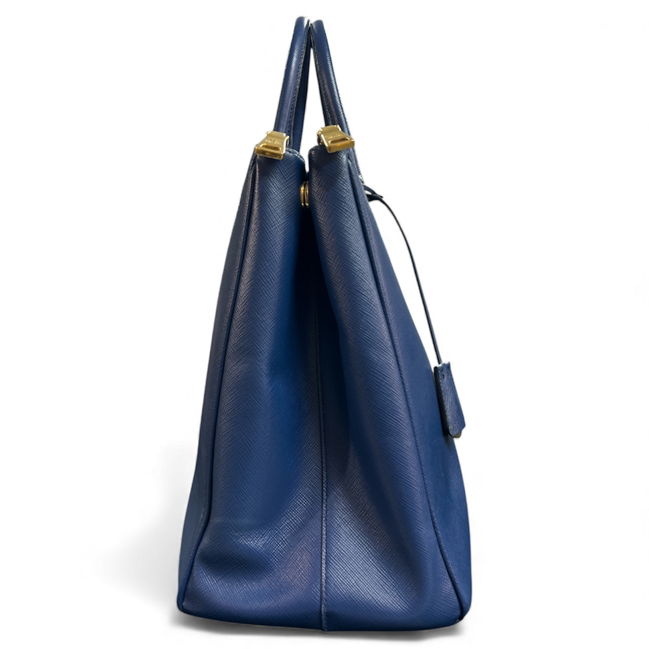 PRADA Navy Leather Business Bag | Authentic Pre-Owned Luxury