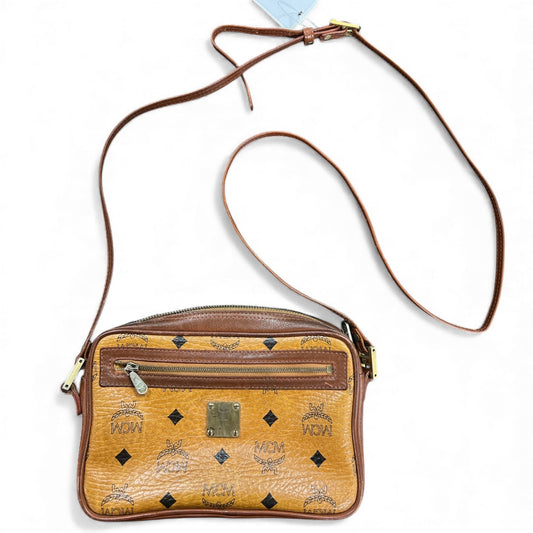 MCM Leather Sacoche Brown | Authentic Pre-Owned Luxury