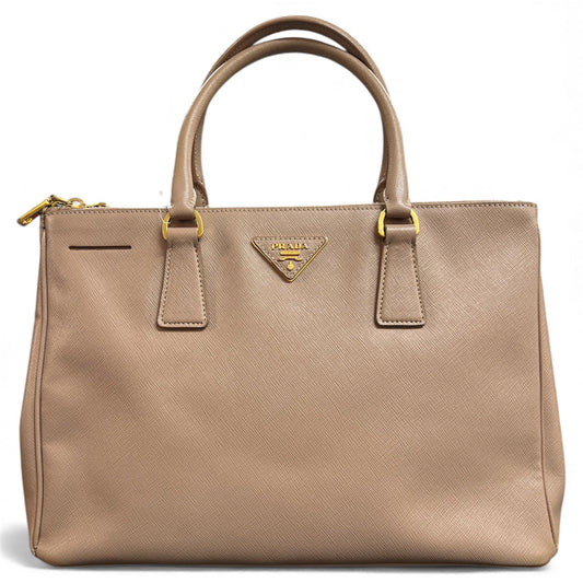 PRADA Beige Business Bag | Authentic Pre-Owned Luxury