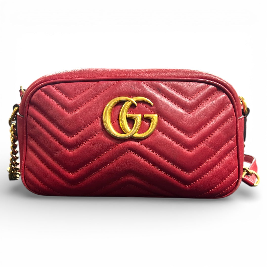 GUCCI GG Marmont Chain Shoulder Bag | Authentic Pre-Owned Luxury
