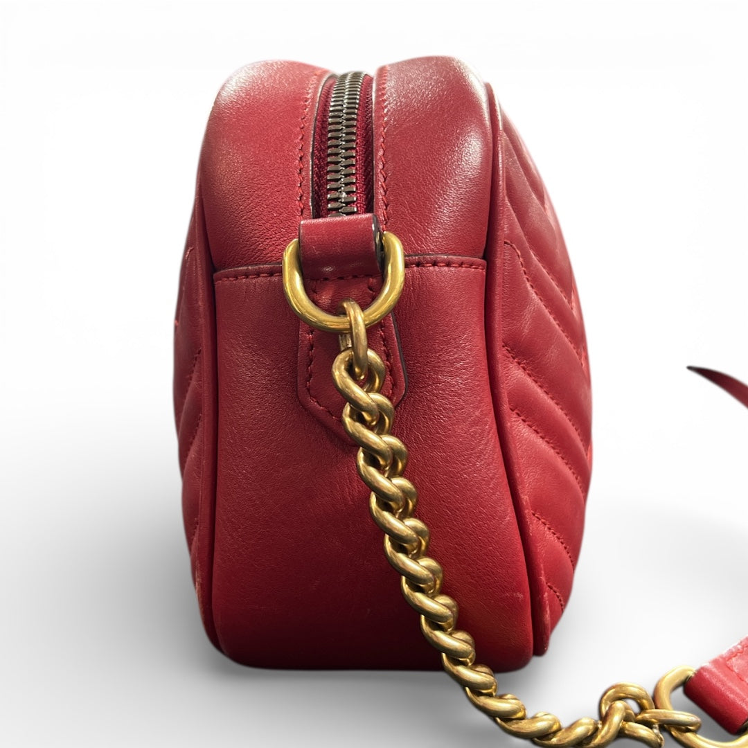 GUCCI GG Marmont Chain Shoulder Bag | Authentic Pre-Owned Luxury