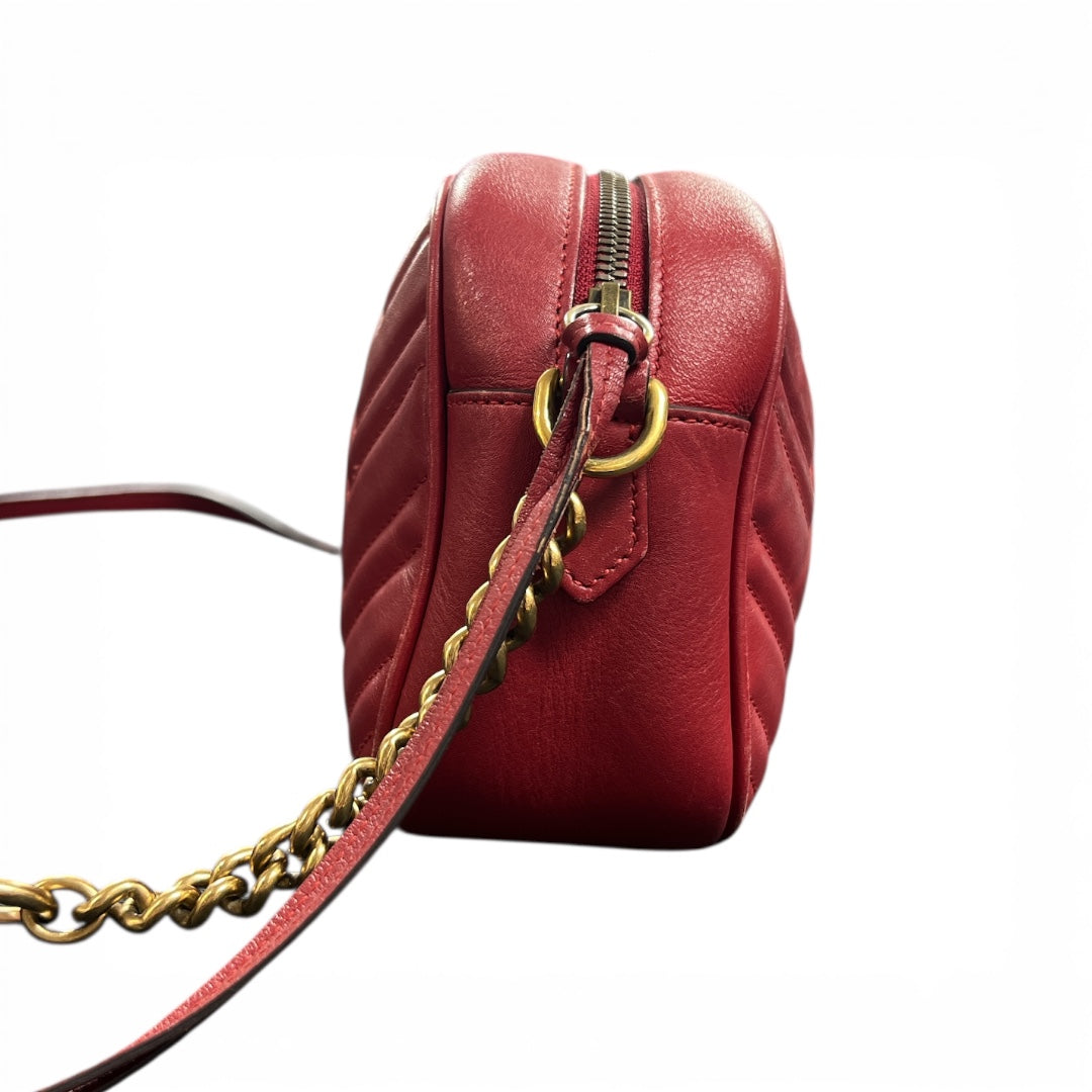 GUCCI GG Marmont Chain Shoulder Bag | Authentic Pre-Owned Luxury