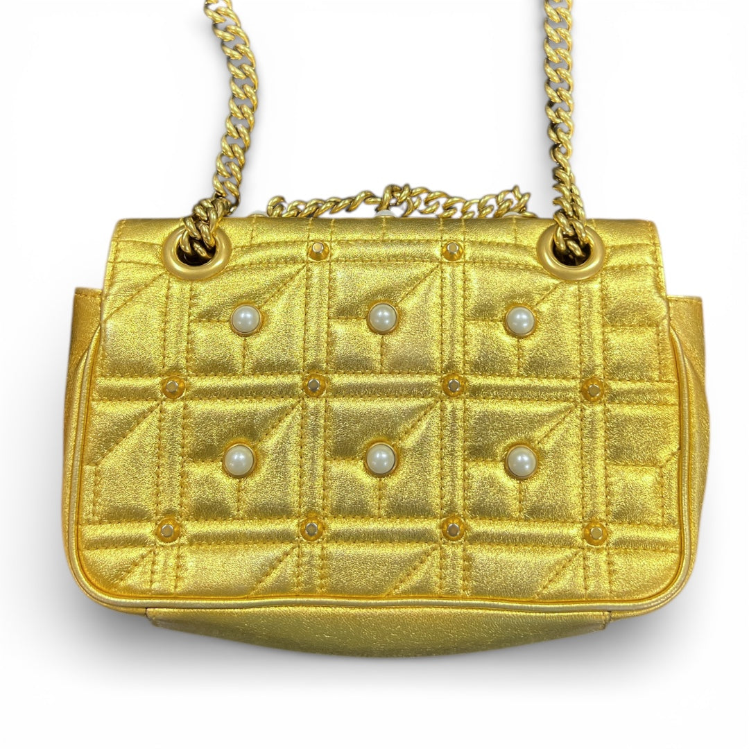 GUCCI GG Marmont Pearl x Leather | Authentic Pre-Owned Luxury