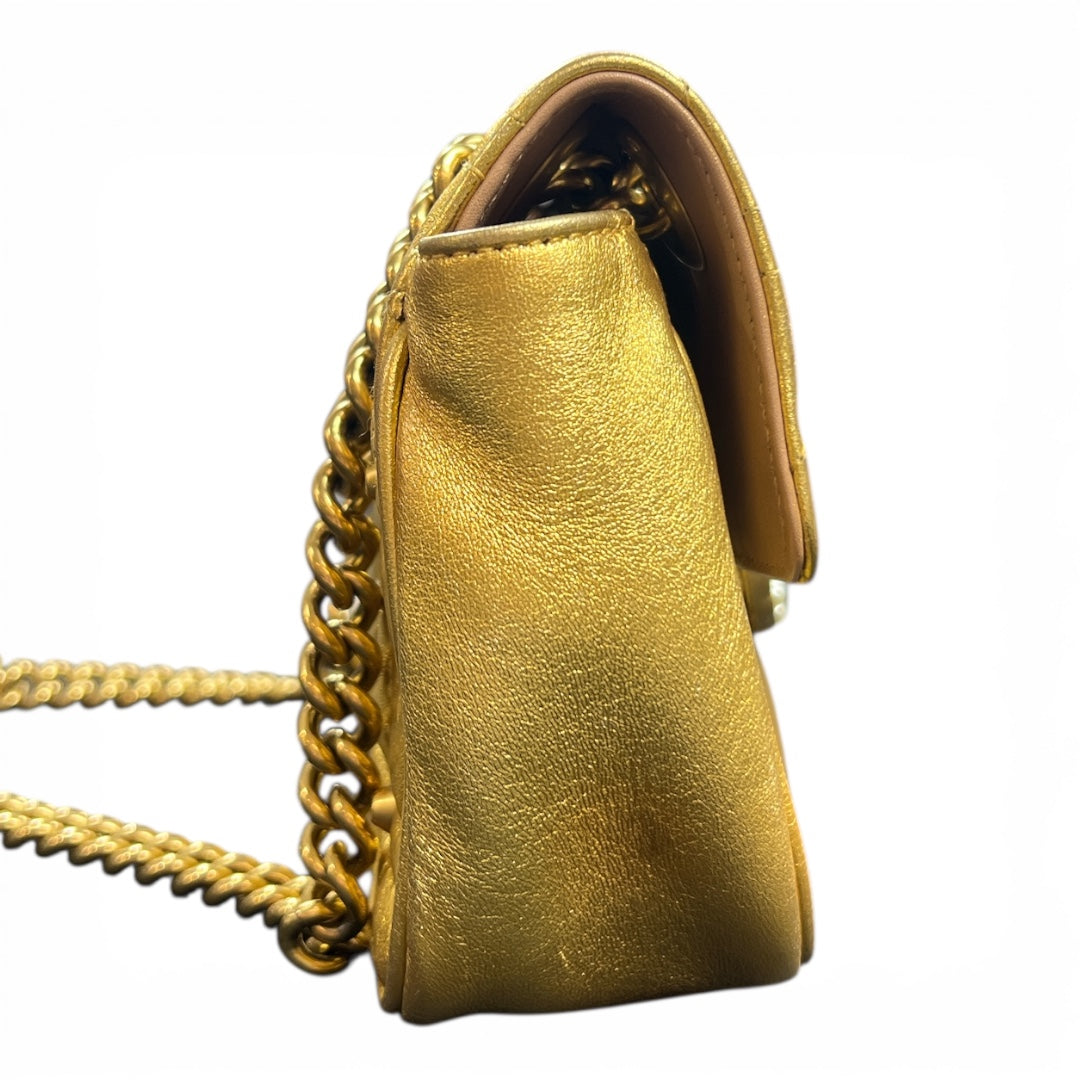 GUCCI GG Marmont Pearl x Leather | Authentic Pre-Owned Luxury