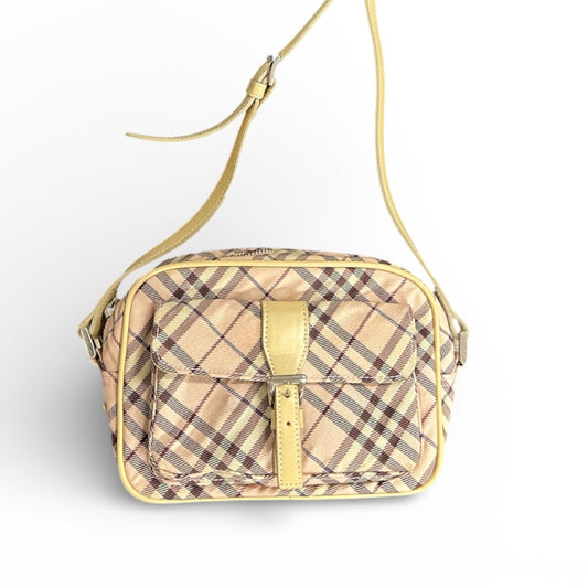 Burberry Check Pattern Shoulder Bag | Authentic Pre-Owned Luxury